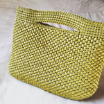 スズランテープのハンドバッグ