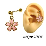 軟骨ピアス 桜 フラワー