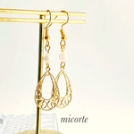 ゆれるdropしずくのコットンパール☆