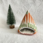 ハムスターのあったかテント⛺にんじん柄🥕
