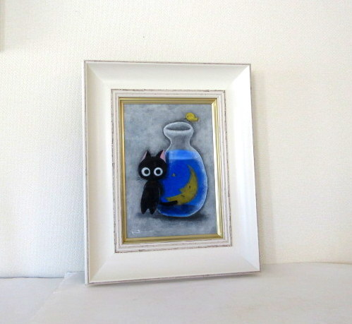 ネコノエ2 アクリル画 ネコノエ2 アクリル絵画 絵画 kazunari 通販 18364929｜Creema