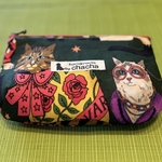 再販ポップな猫ちゃんファスナーポーチ