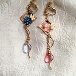 幸せの予感　可愛いイヤリング❤️ピアス（金属アレルギー対応)