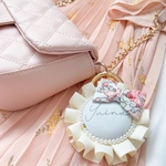 （フェリシテ）お名前キーホルダー♡ネームキーホルダー♡ネームタグ♡プチギフト