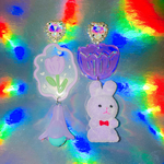 🐰💟パープルチューリップうさ💟🐰