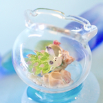 <オブジェ>〜金魚鉢〜ホホベニモウミウシ