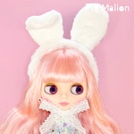 ふわふわうさみみヘッドドレス(オフ白・ネオブライスアウトフィット)