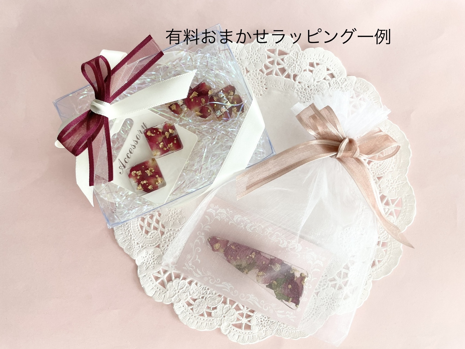 レジン＊陽だまりねこちゃん フラワー ヘアゴム＊ フリルビオラ