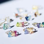 friend pair color ring (流れ星リング)