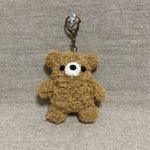 キャラメルブラウンくまちゃんキーホルダー🧸