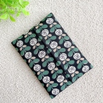 ポケットティッシュケース＊ティッシュケース＊レトロローズ＊ブラック