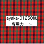 【ayaka-01250様専用カート】