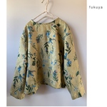 ch様ご注文品⚪︎国産花柄リネンのシンプルプルオーバー