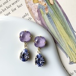 Candy stone“Scabiosa” pierce/ earring