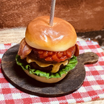 ベーコンチーズバーガーのメモスタンド★⑤