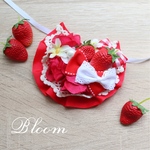 いちごフリルチョーカー🍓red♡送料無料