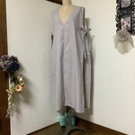 ゆっこ様専用ページお値下げハーフリネン　ジャンパースカート💕