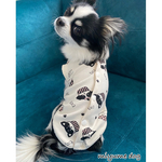 【完成品】犬服 ドッグマフィン タンクトップ 背中開き