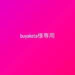 buyaketa様専用ページ