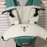 キューズベリーZERO対応よだれカバー　首回りカバークマさん、胸元カバー