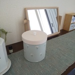 カルトナージュマルチBOX　Lサイズ(筒形　(Lace flower - mini flower)