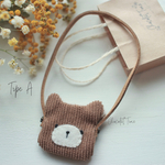 くまポシェット(タイプA)