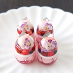 いちごのグラスパフェ