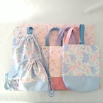 【emix228様専用】星空とユニコーン柄サックス/切替サックス＆ミュージカルユニコーンピンク＆マーメイドサックス/切替ラベンダー 9点セット