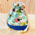 🐝昆虫　虫　ちょうちょ🦋コップ袋　巾着　給食袋　＊小さめ＊