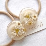 花束＊ヘアゴム mimosa｜30mm