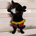 おしりふりふり猫さん：黄