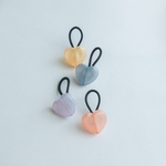 【お得な2コセット‼︎】perl mini heart hair gom  ハート　キッズ　ベビー　ヘアゴム
