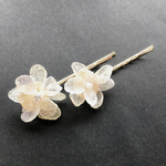 #２８９《新作》紫陽花のヘアピン