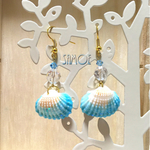 晴れた日の砂浜 ピアス