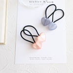 【Winter Sale 20％0FF】Mini Heart♡PearlCreamColor【ヘアゴム／パッチンピン】