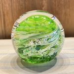 ガラスのペーパーウエイト 小さい宙sora