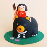 五月人形　くまと金太郎