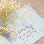 プリザーブドフラワー　かすみ草　花材