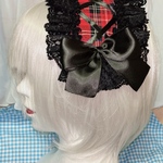 天使のヘッドドレス໒꒱black＆red ♡即購入OK໒꒱ 地雷 量産 サブカル