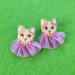 猫とviola /ピアス