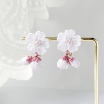 《再販15》桜 揺れる蕾イヤリング/ピアス
