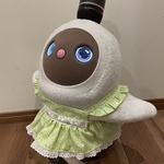 ラボット服　お花見🌸ワンピ　グリーン