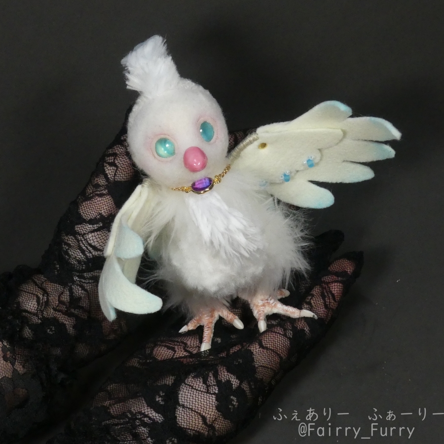アートドール 作家 ハンドメイド ぬいぐるみ セット 鳥 犬 アートドール 作家 ハンドメイド ぬいぐるみ セット 鳥 犬