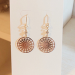 バラ窓ピアス②