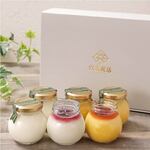 父の日★【北海道かぼちゃ】無添加 北のプリン ゴールド＆ホワイト ６コ入【作品説明文をご確認ください。】