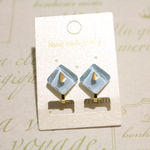 再×3♡シンプル雫タイルイヤリング