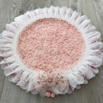 花びらカフェマットマット✨ 犬用　円形（直径48ｾﾝﾁ程）