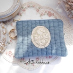 【人気No.2】ヌビ×インド刺繍ポーチ