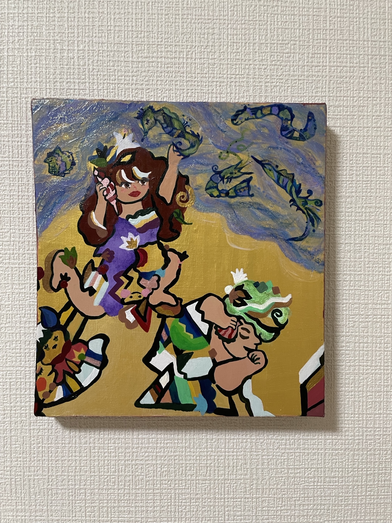 貝殻 - 絵画の人気通販 | minne byGMOペパボ 国内最大級の