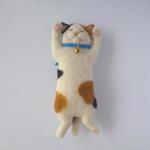 寝ん猫（三毛）